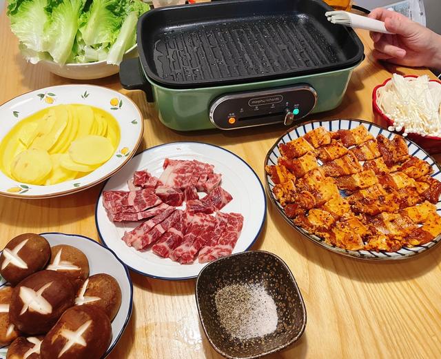 多功能锅食谱——家庭版烤肉