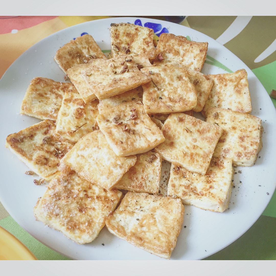 煎椒盐豆腐