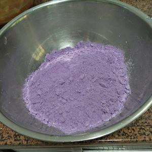 紫薯松糕的做法 步骤3