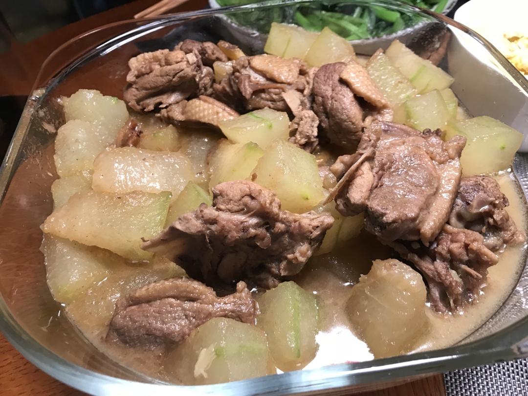 冬瓜焖鸭（粤菜版）