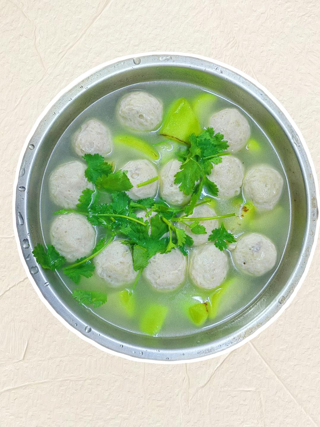 丝瓜肉丸汤🍲