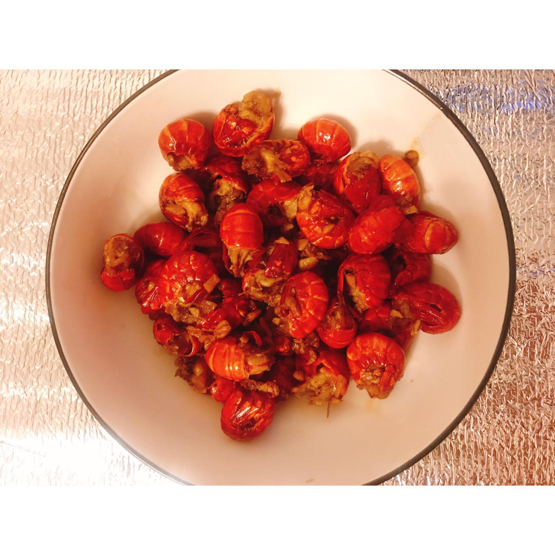 蒜香小龙虾🦞尾——最好吃又简单做