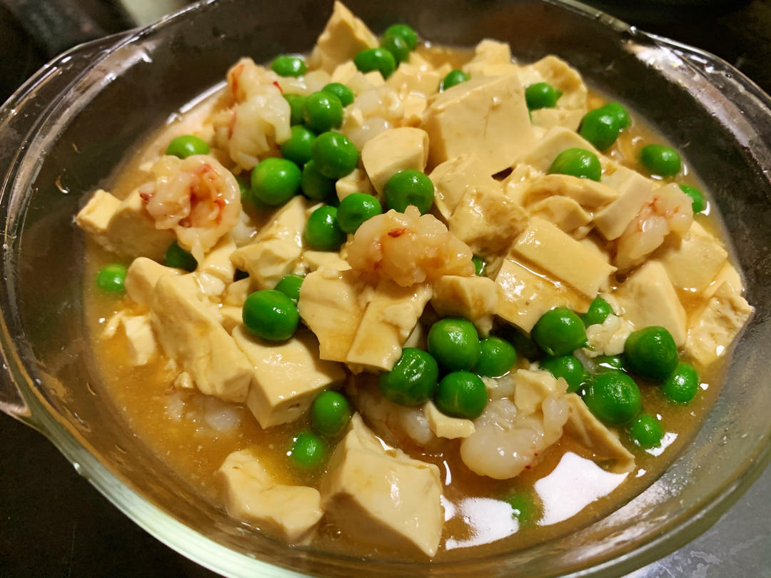 虾仁豆腐