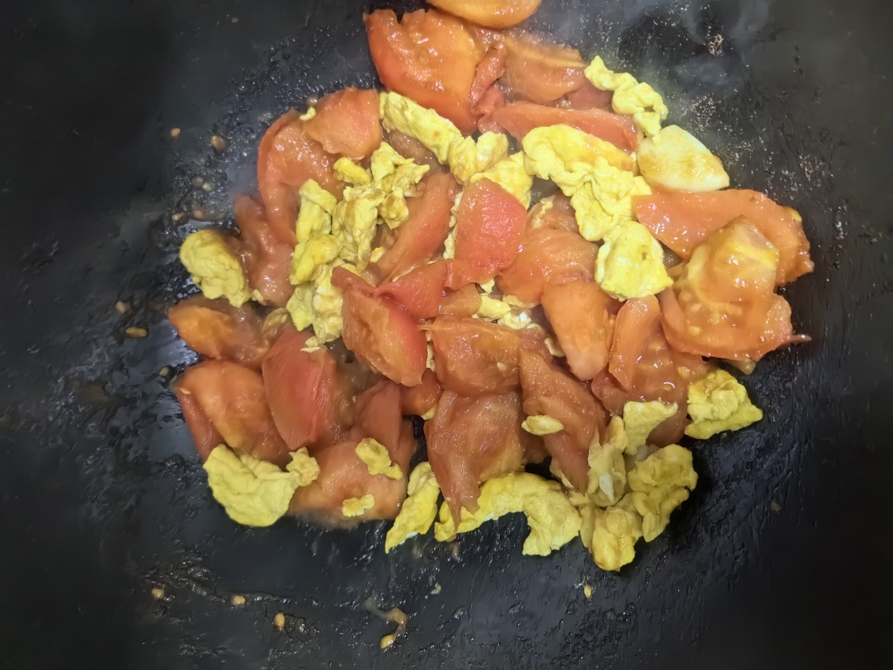 番茄炒鸡蛋的做法
