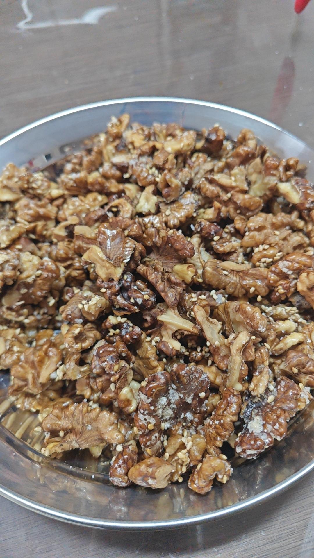 不太甜的烤核桃仁