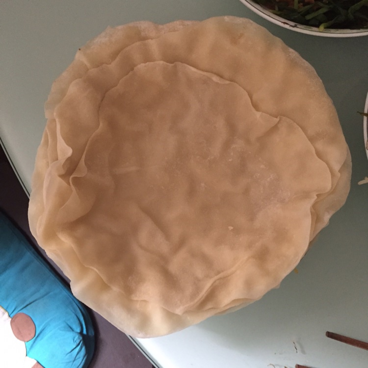 荷叶饼，水单饼