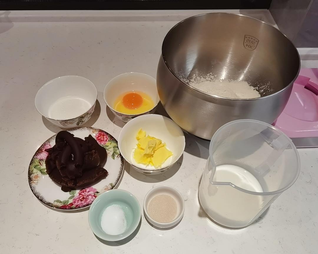 纯奶手撕吐司的做法 步骤1