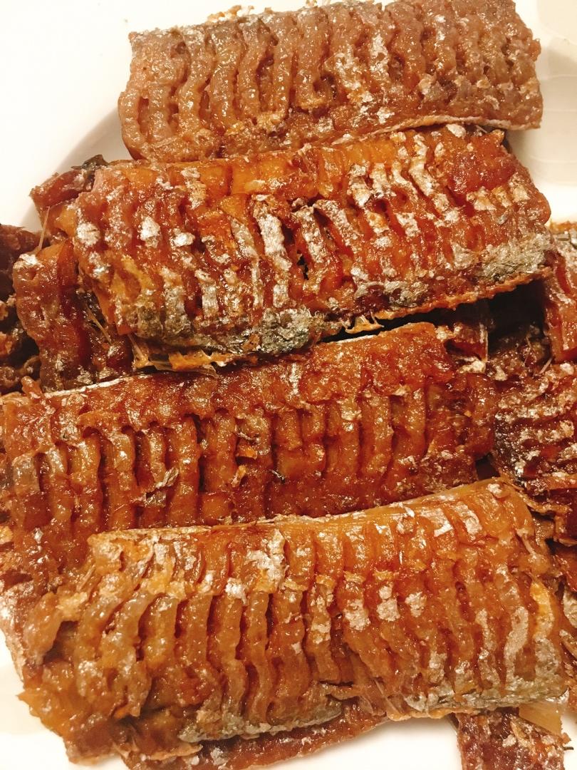 可以连鱼骨一起吃的焖酥带鱼