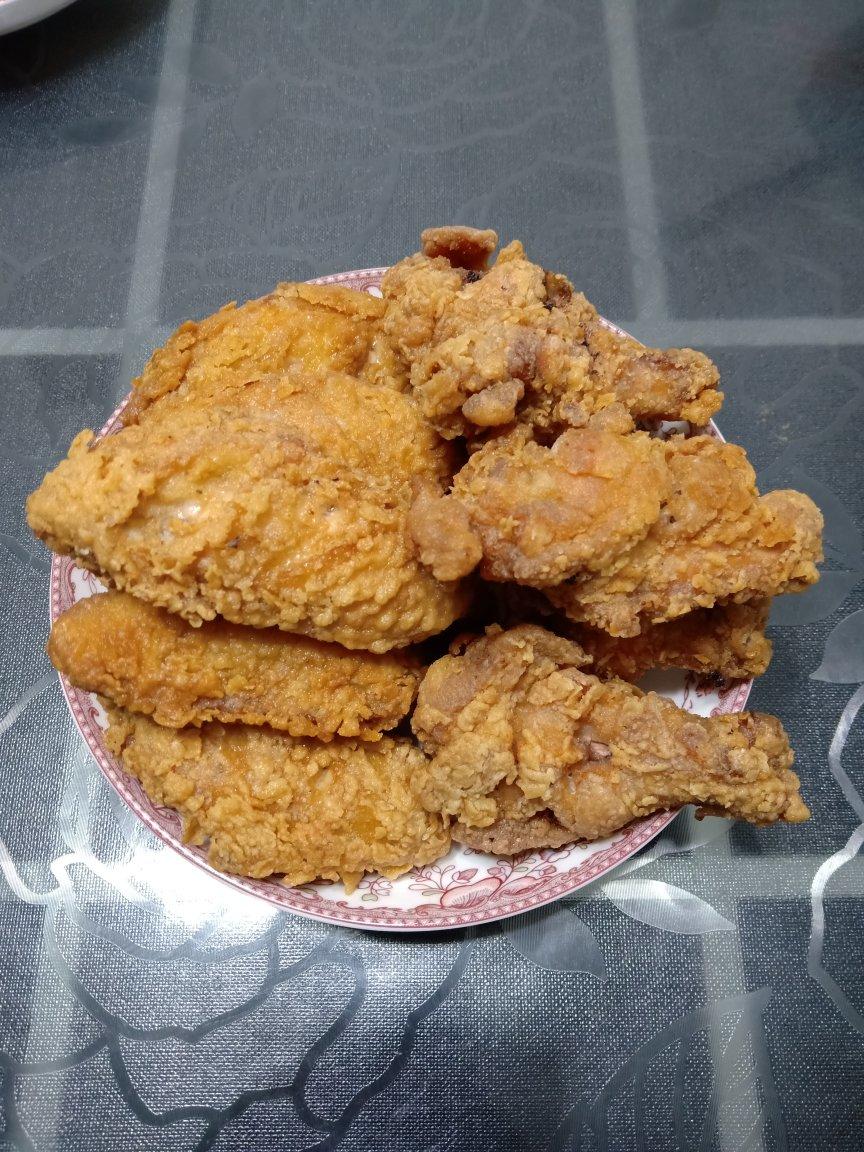 不用炸鸡粉也可以炸出酥脆炸鸡腿