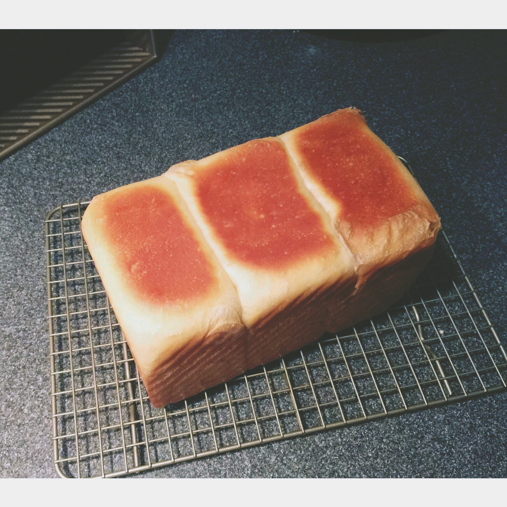 【超详】基础款牛奶吐司｛松下面包机p104+烤箱｝