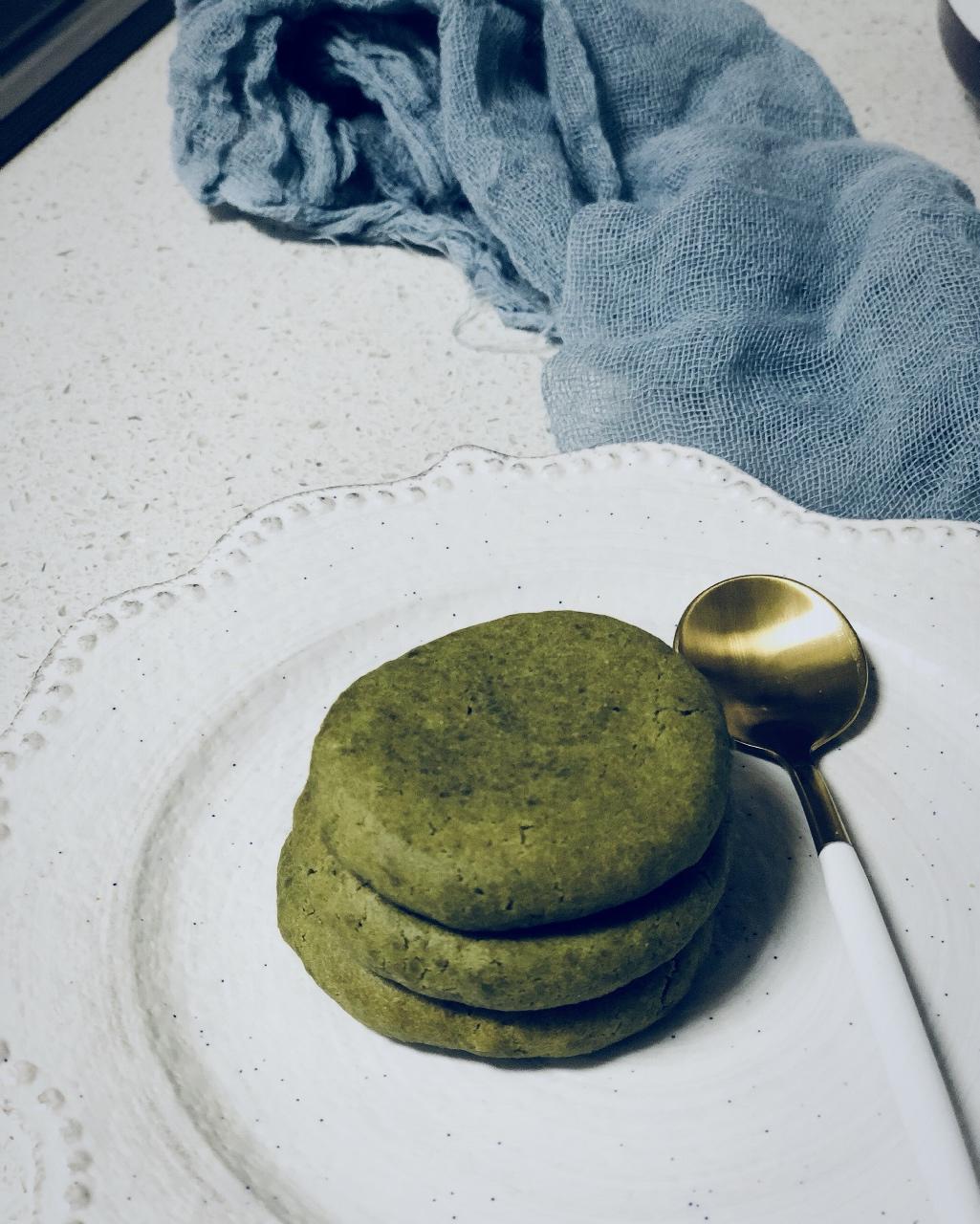 抹茶软曲奇（无蛋）
