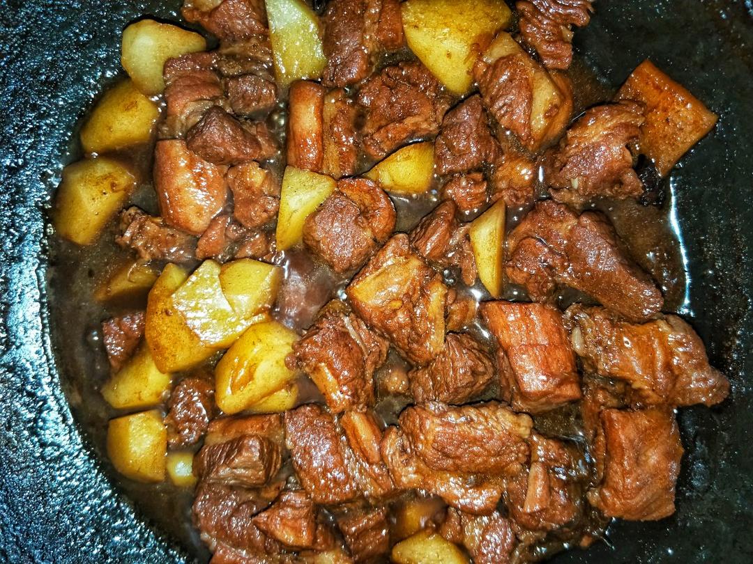 鹤鹤hoyg做的土豆炖牛肉