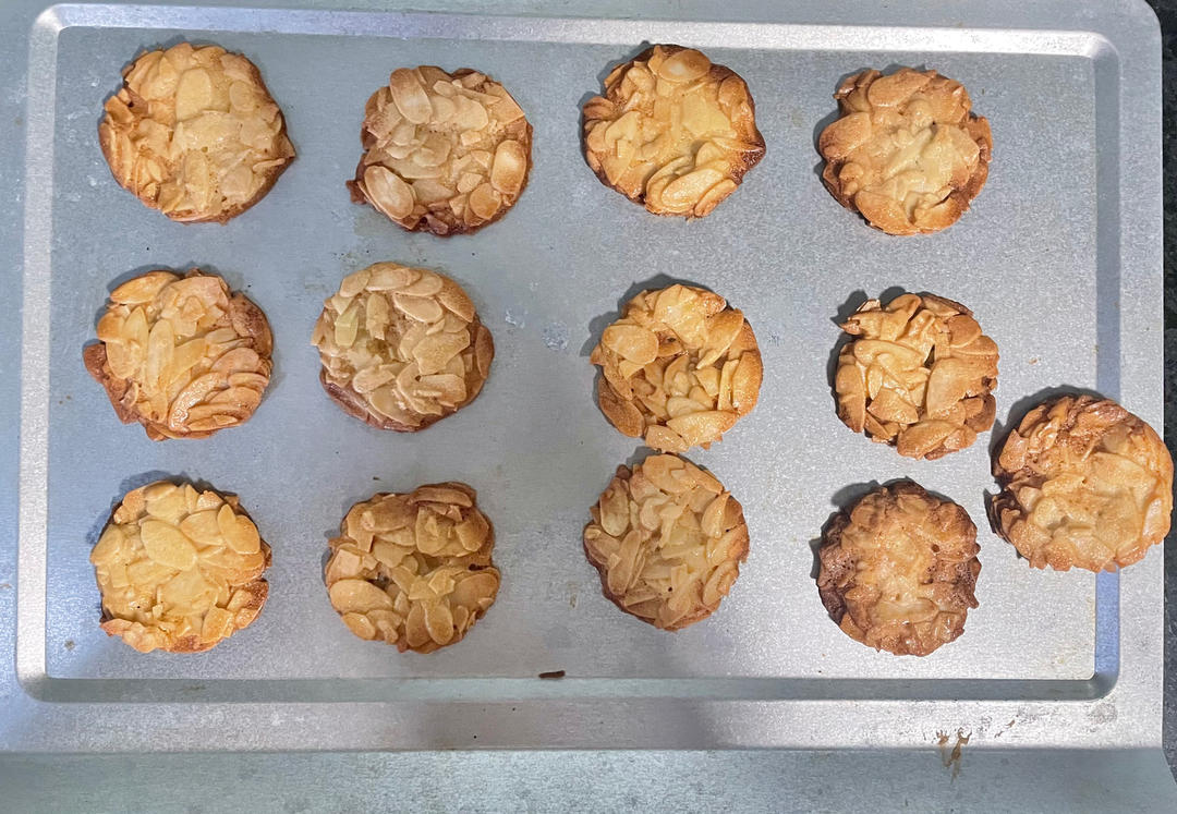 Pierre Herme的杏仁瓦片