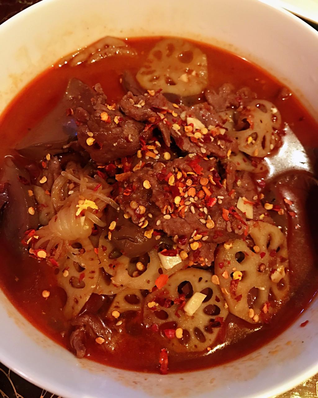 水煮牛肉