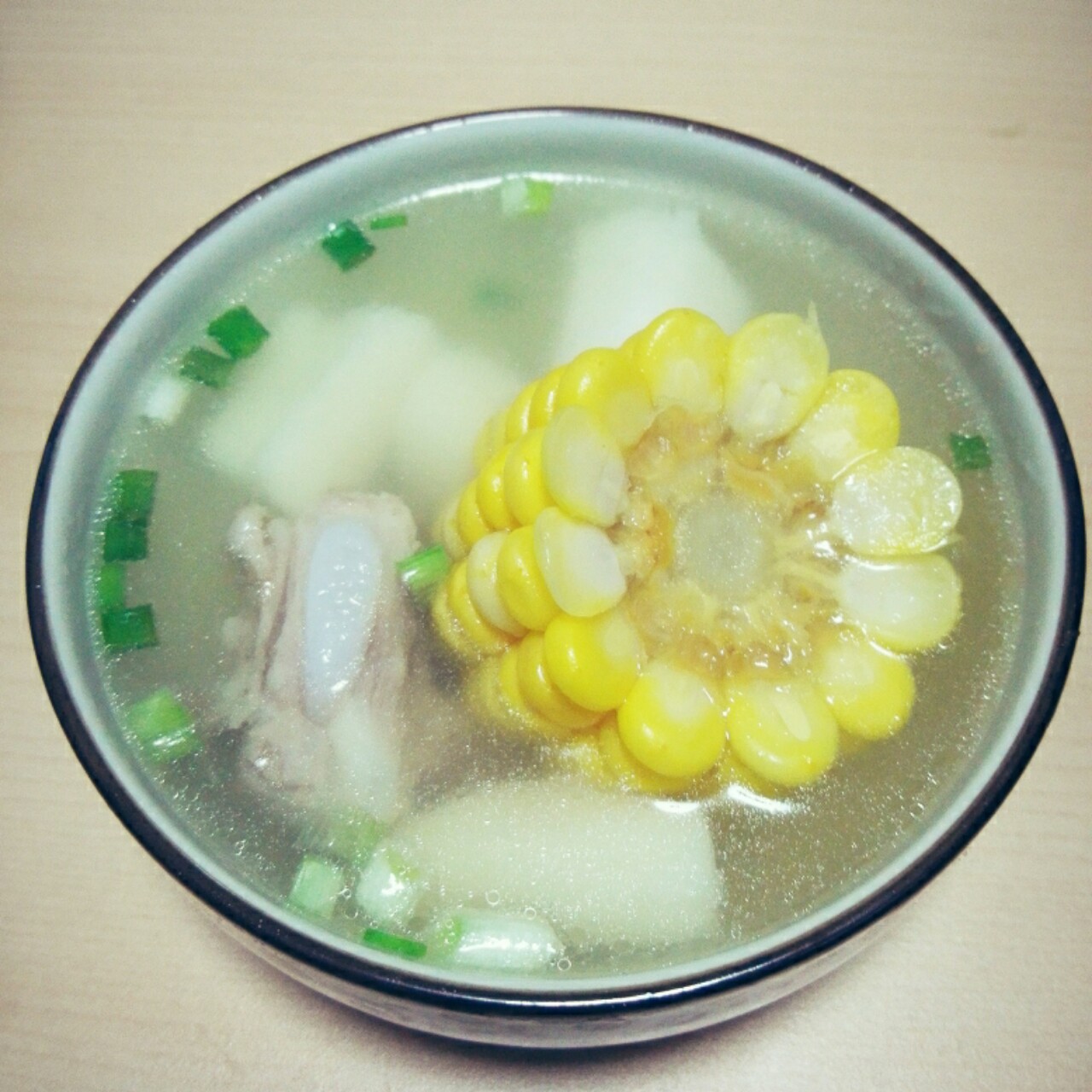 番茄山药小排汤