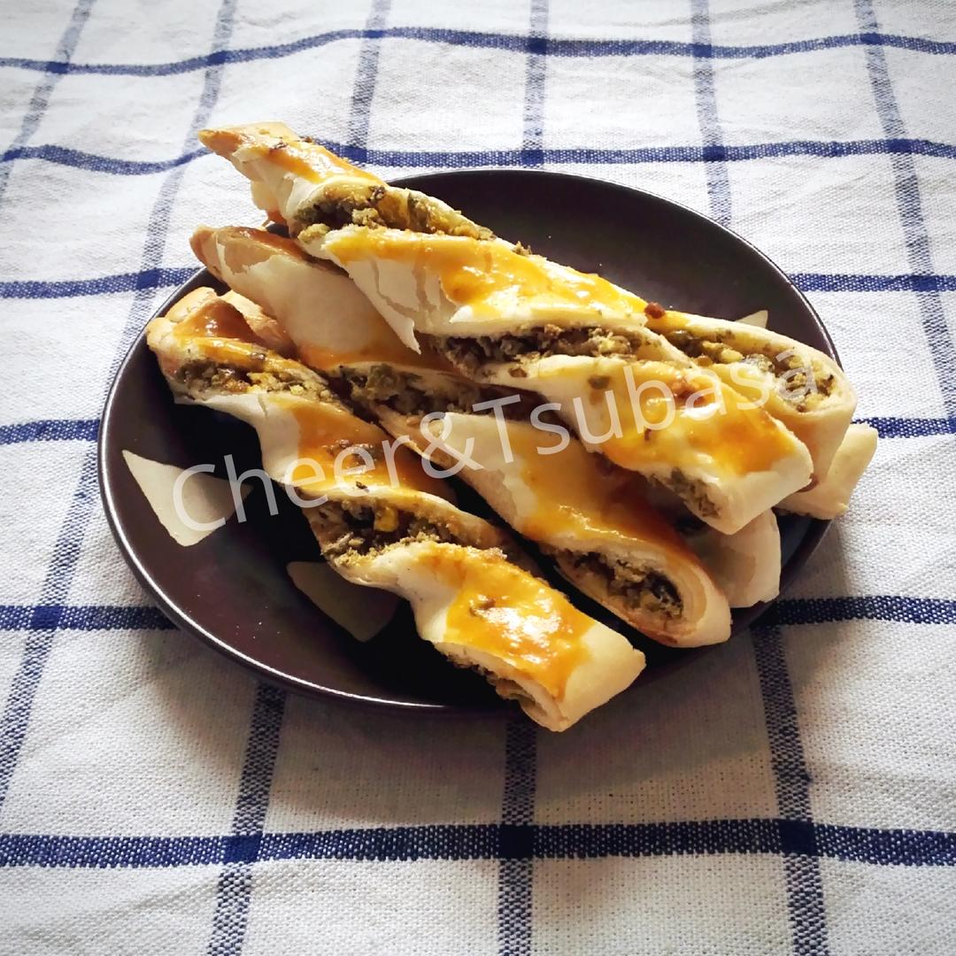 豆沙扭扭酥