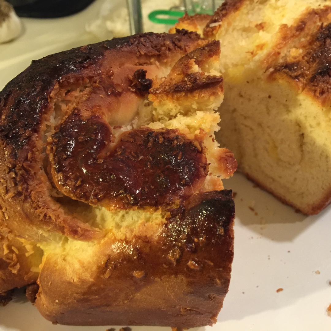 椰蓉吐司面包 Coconut Loaf