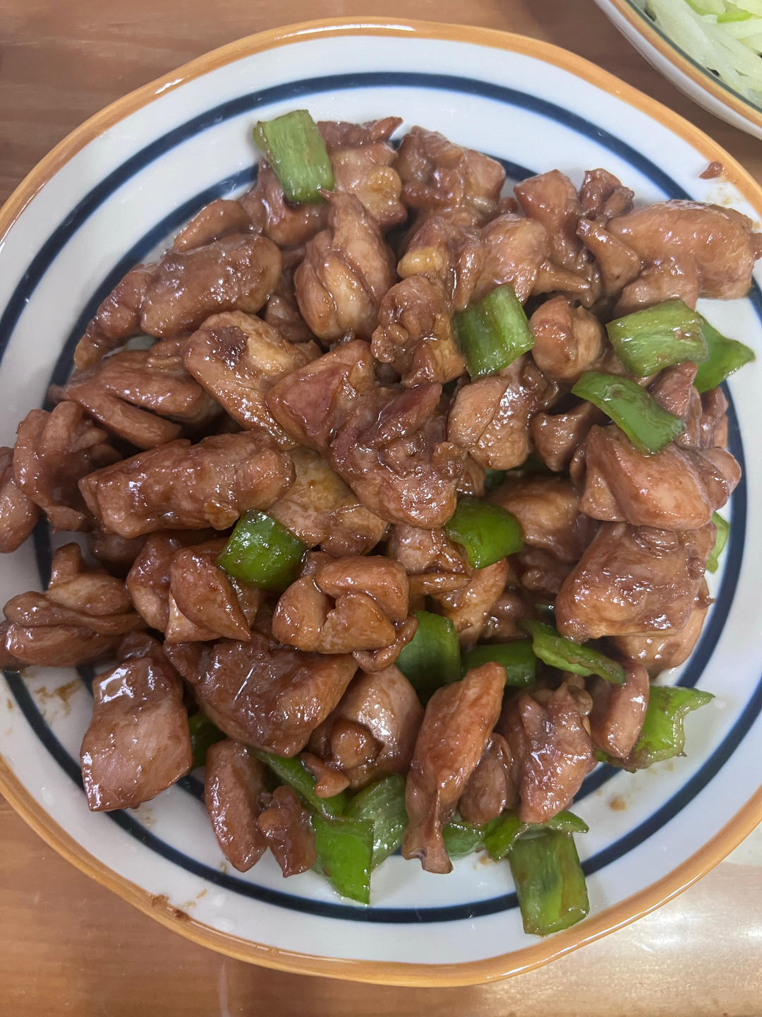 青椒炒鸡腿肉（大厨级别）