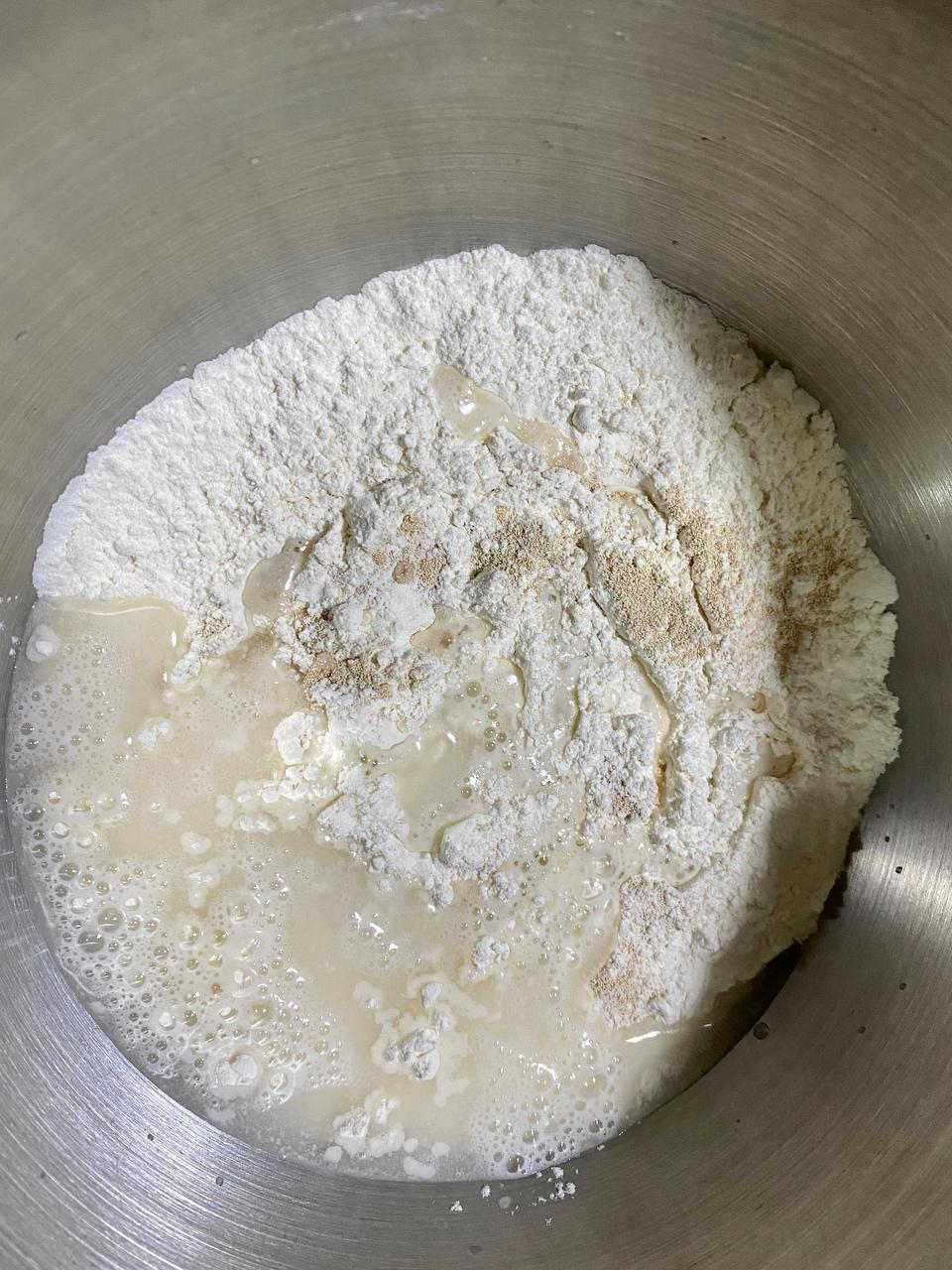 纯奶手撕吐司的做法 步骤1