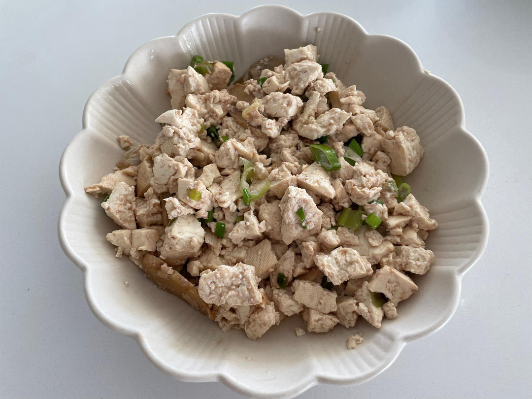 虾酱炒豆腐（勾氏私房菜）