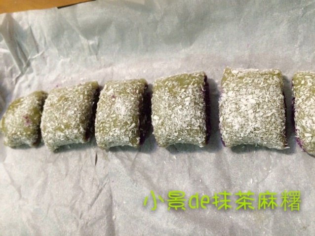 椰蓉豆沙糯米卷