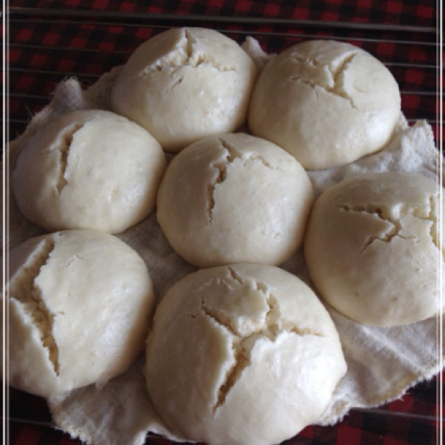 酒酿开花大馒头