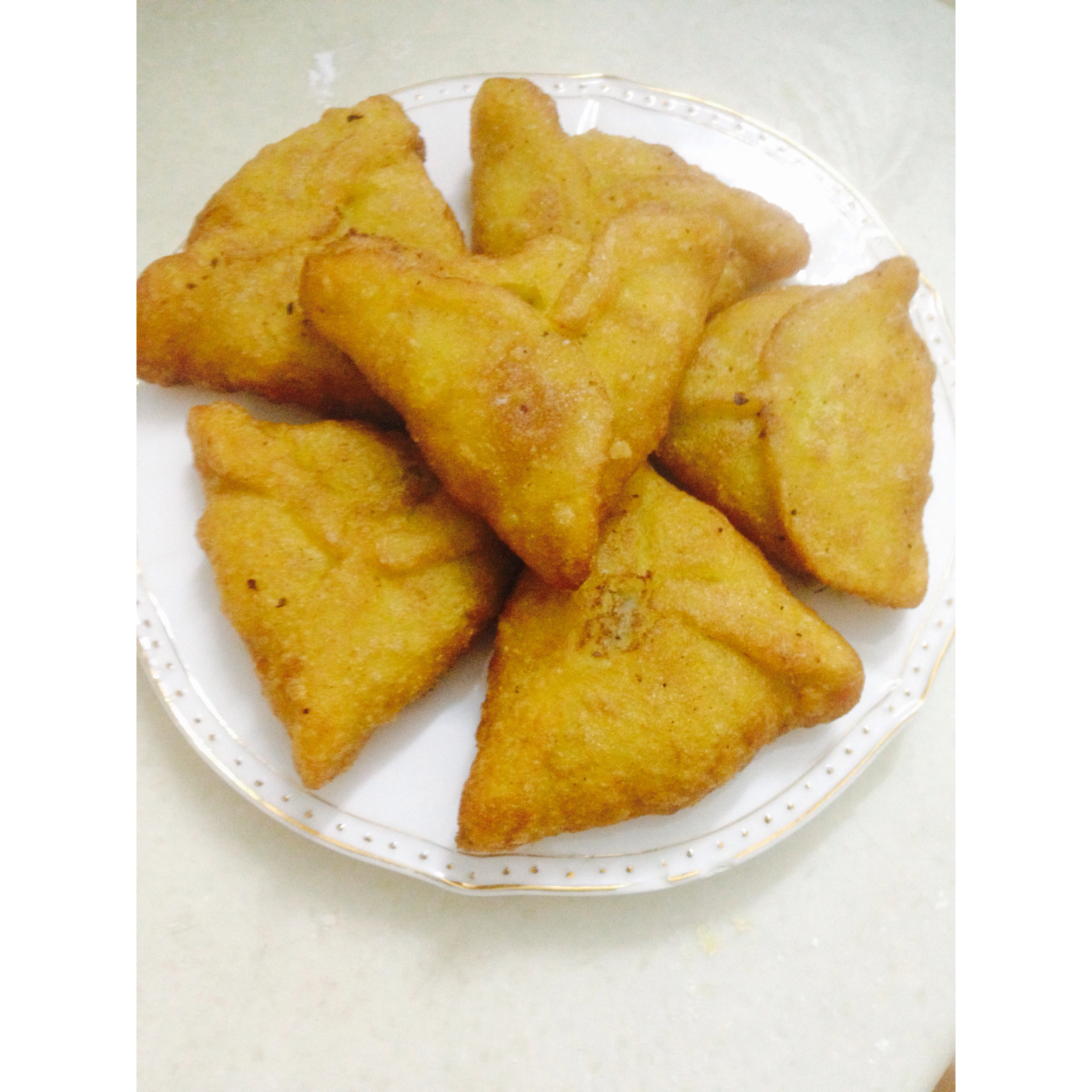 淡茶婷做的潮汕三角油 