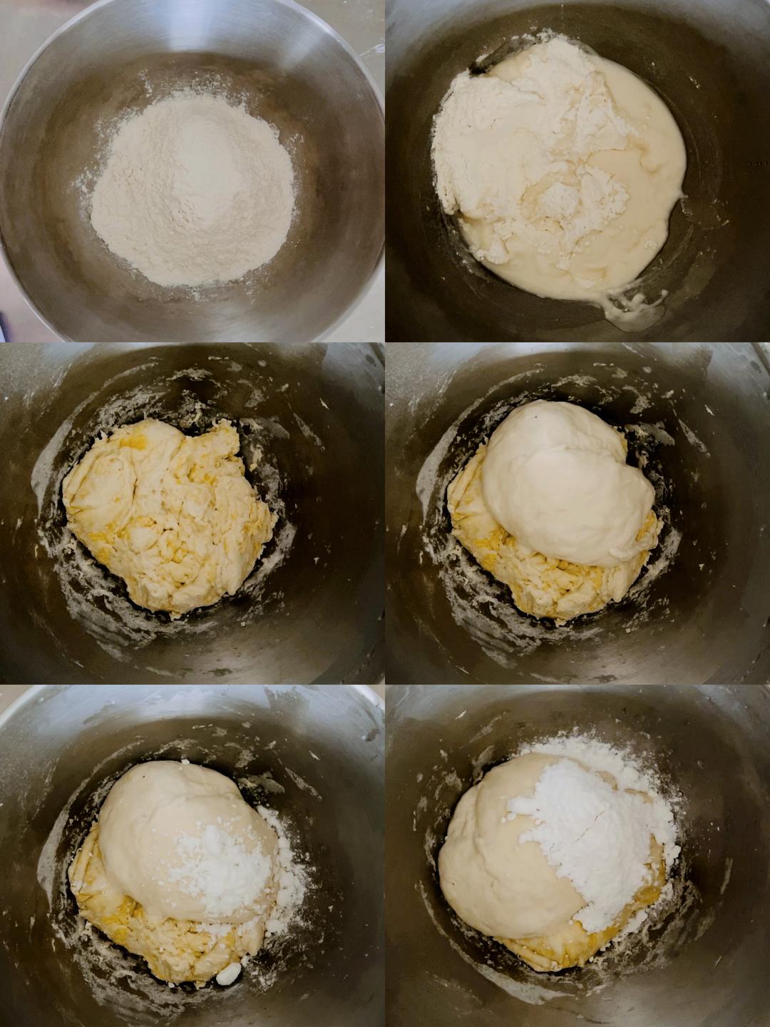 纯奶手撕吐司的做法 步骤1