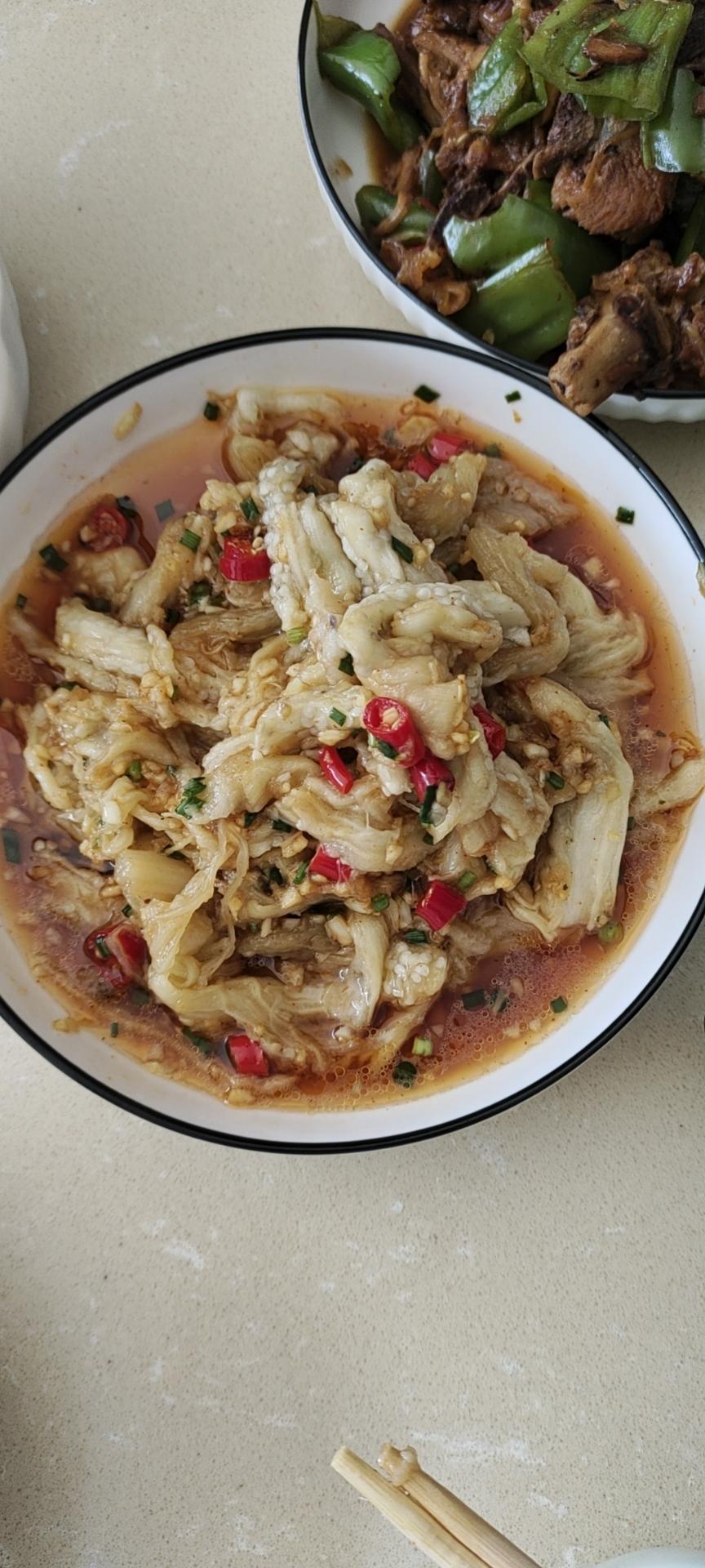 凉拌茄子这样做，堪称米饭杀手