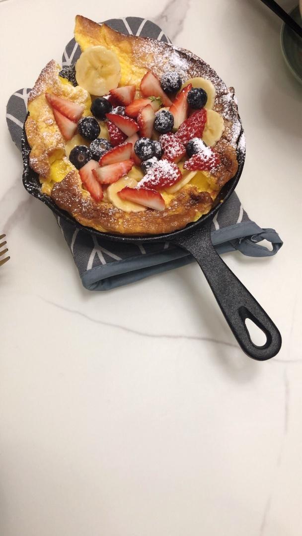 荷兰松饼㊙️附烤碗制作方法🔥没有铸铁锅也能做的荷兰宝贝