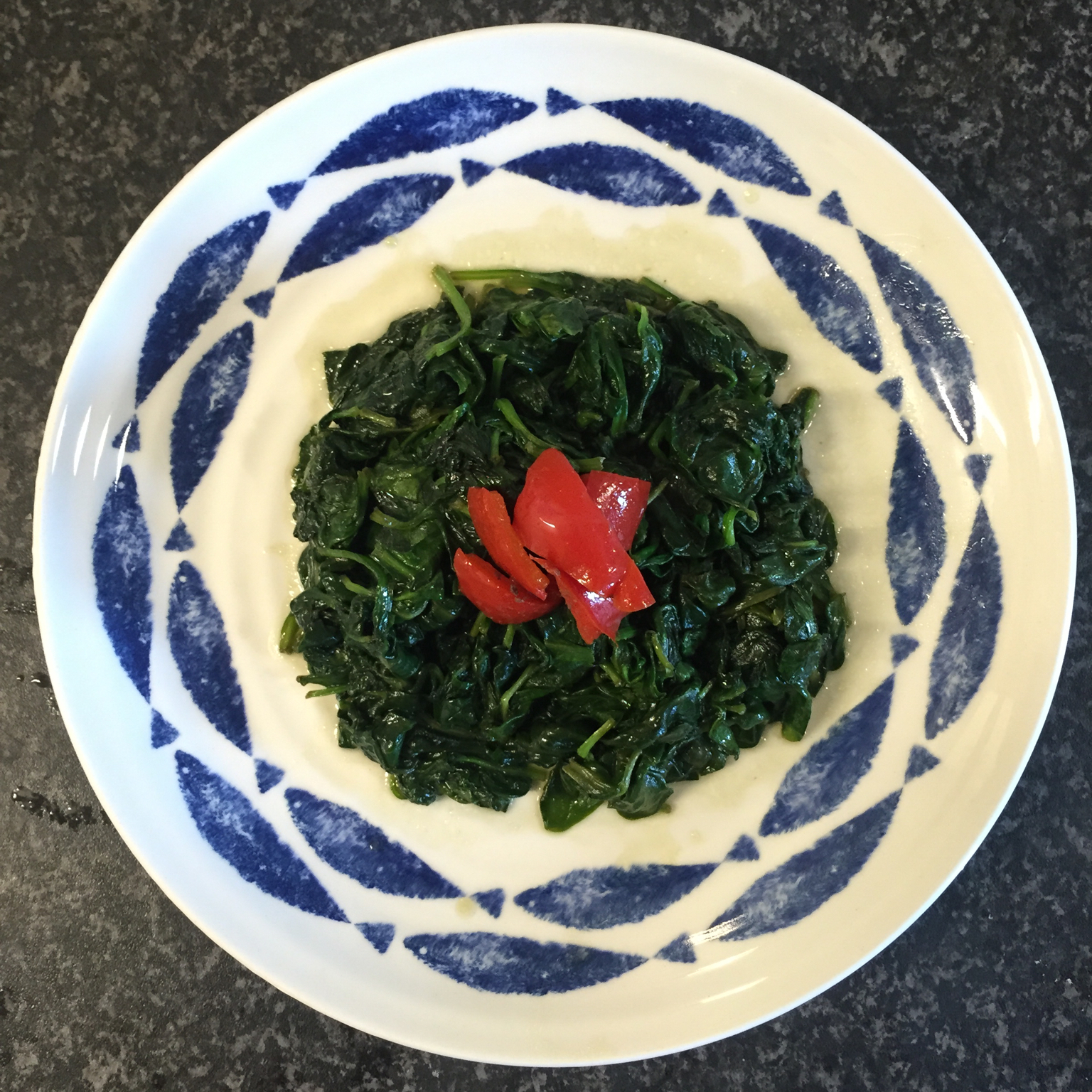 清炒菠菜
