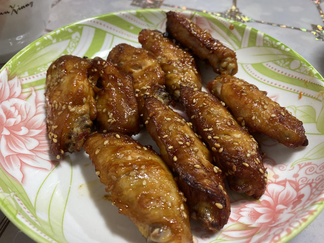 无油！空气炸锅烤鸡翅