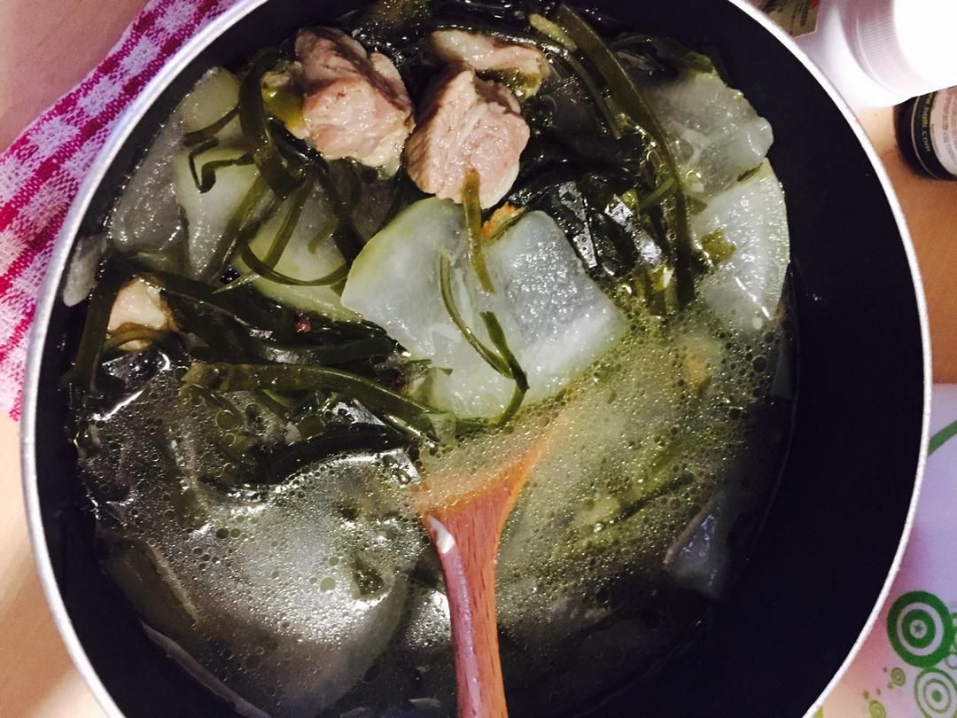 海带冬瓜排骨汤