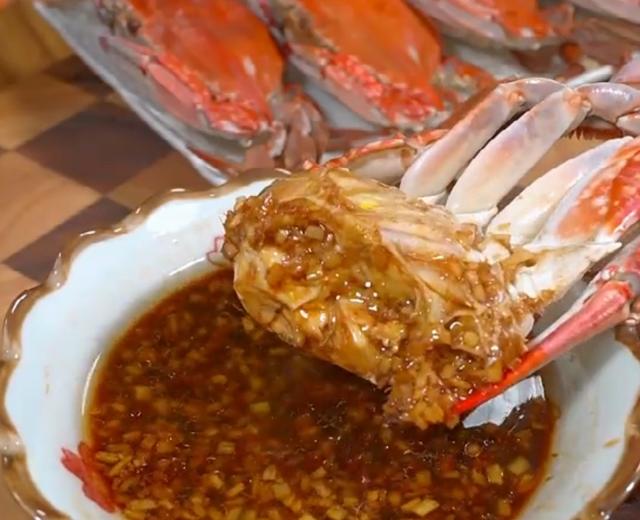 蒸螃蟹大虾姜醋汁～海鲜蘸料（8～10人份）