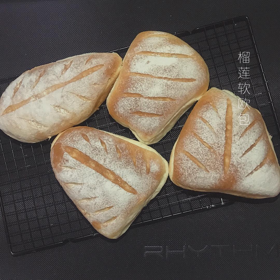 榴莲软欧包（还原奈雪，一次做法）
