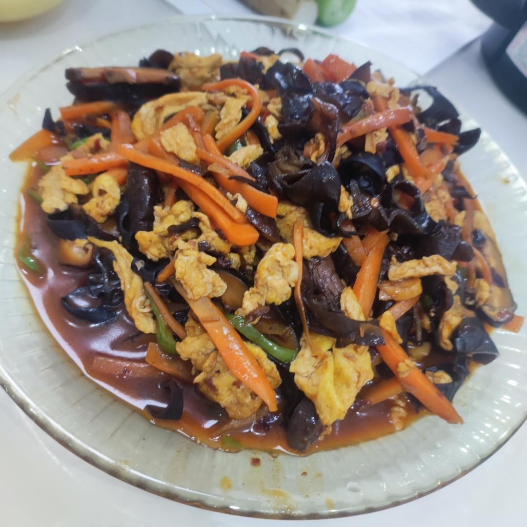 下饭菜鱼香鸡蛋