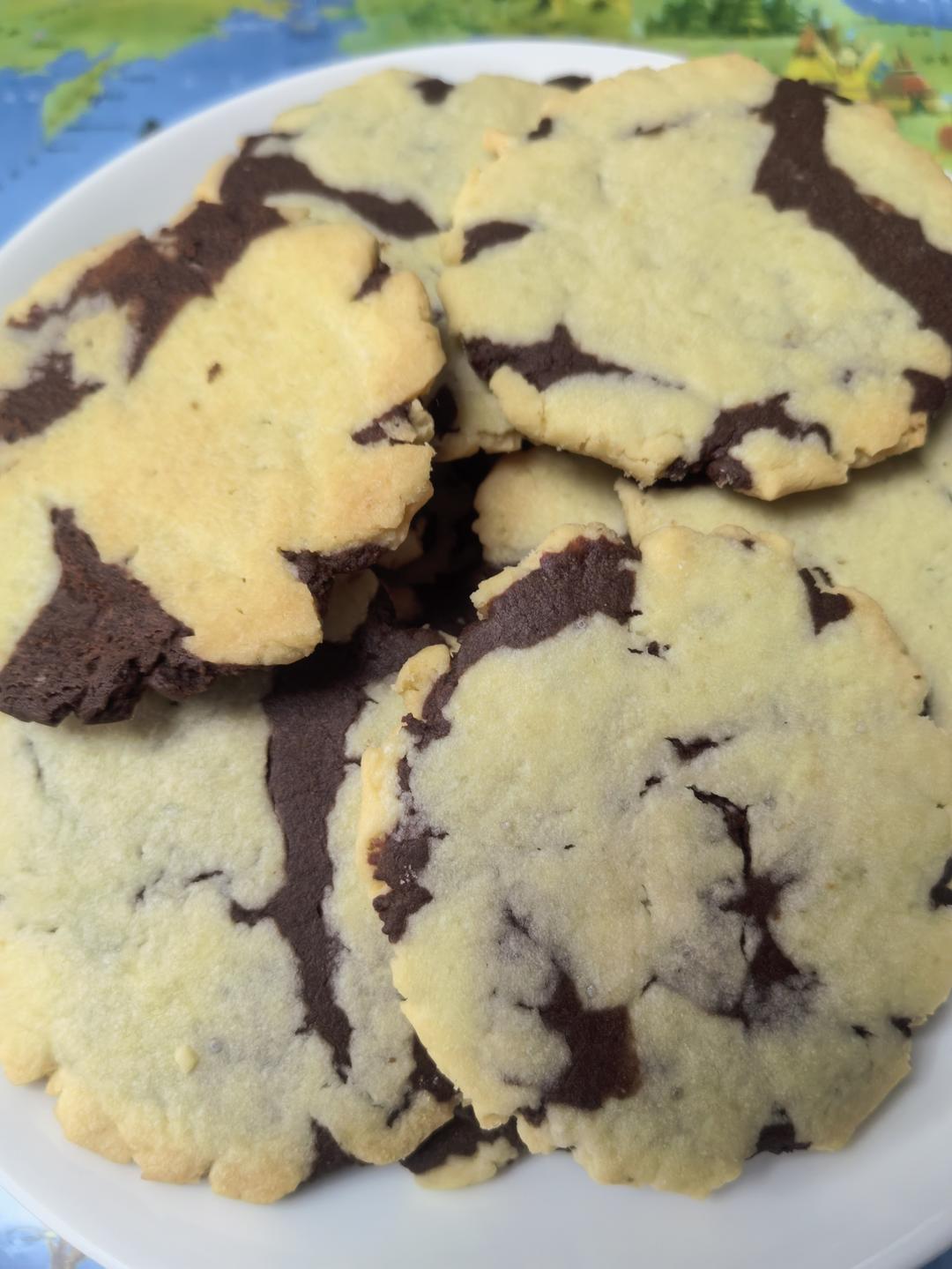 ins超火🔥双层布朗尼曲奇|搅一搅就搞定‼️