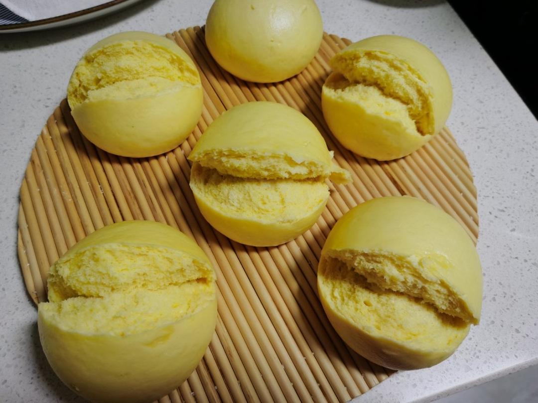 奶香玉米面馒头（一次发酵）