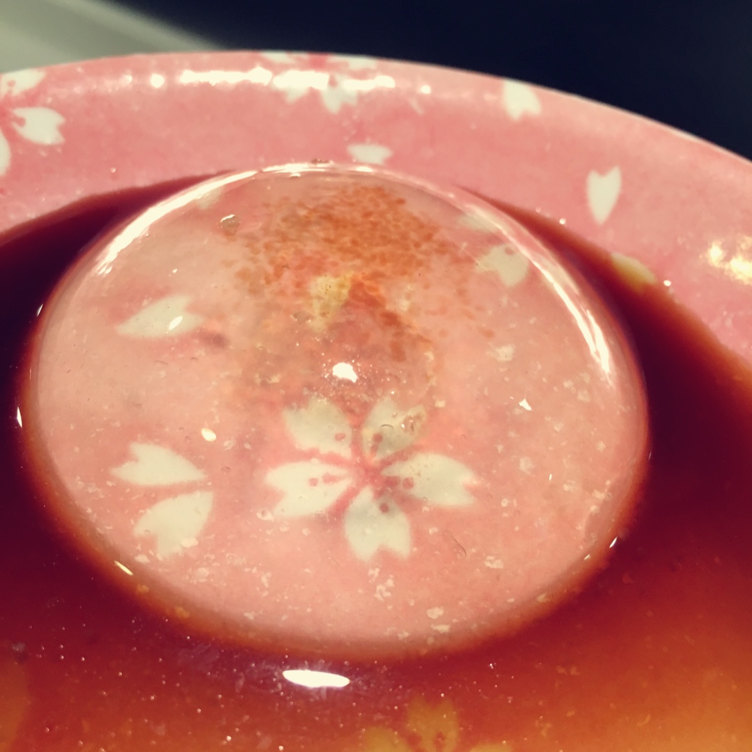 樱花水晶玄饼，雨滴蛋糕