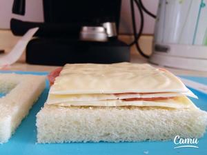 香浓芝士三明治-周末的幸福的做法 步骤3