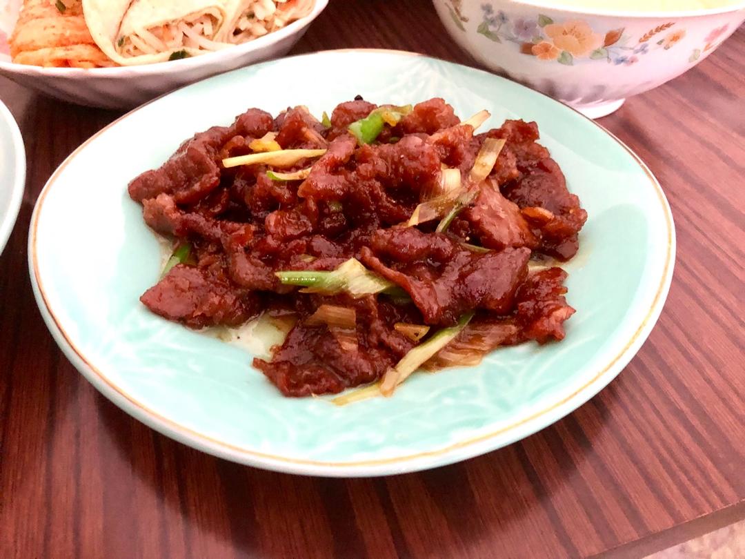 黑椒牛肉片