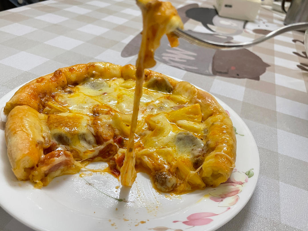 夏威夷pizza（附饼底冷冻法）