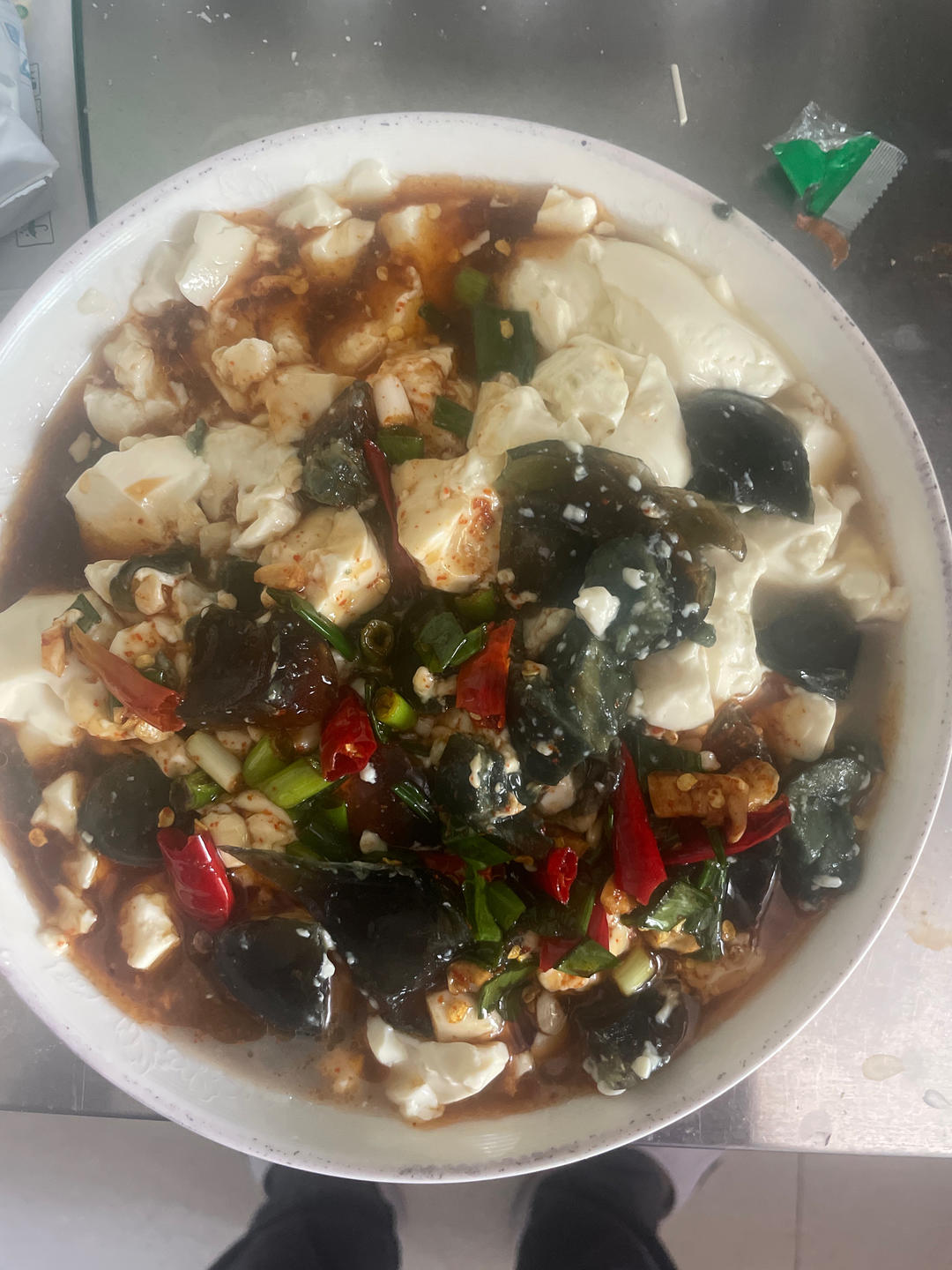 凉拌豆腐，爽口下饭超简单