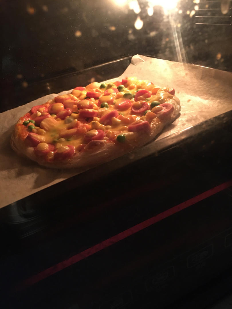在家做披萨🍕做法超简单，保证你一学就会🙊🙊
