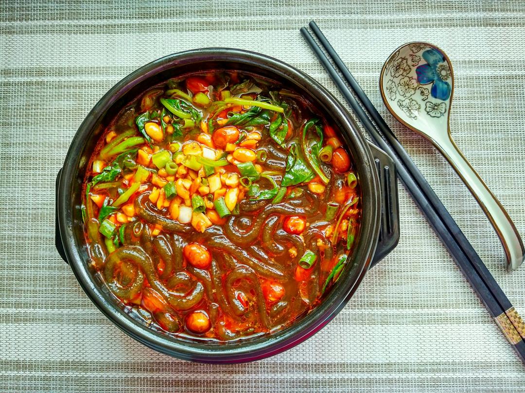 酸辣粉 Spicy &Sour Glass Noodles