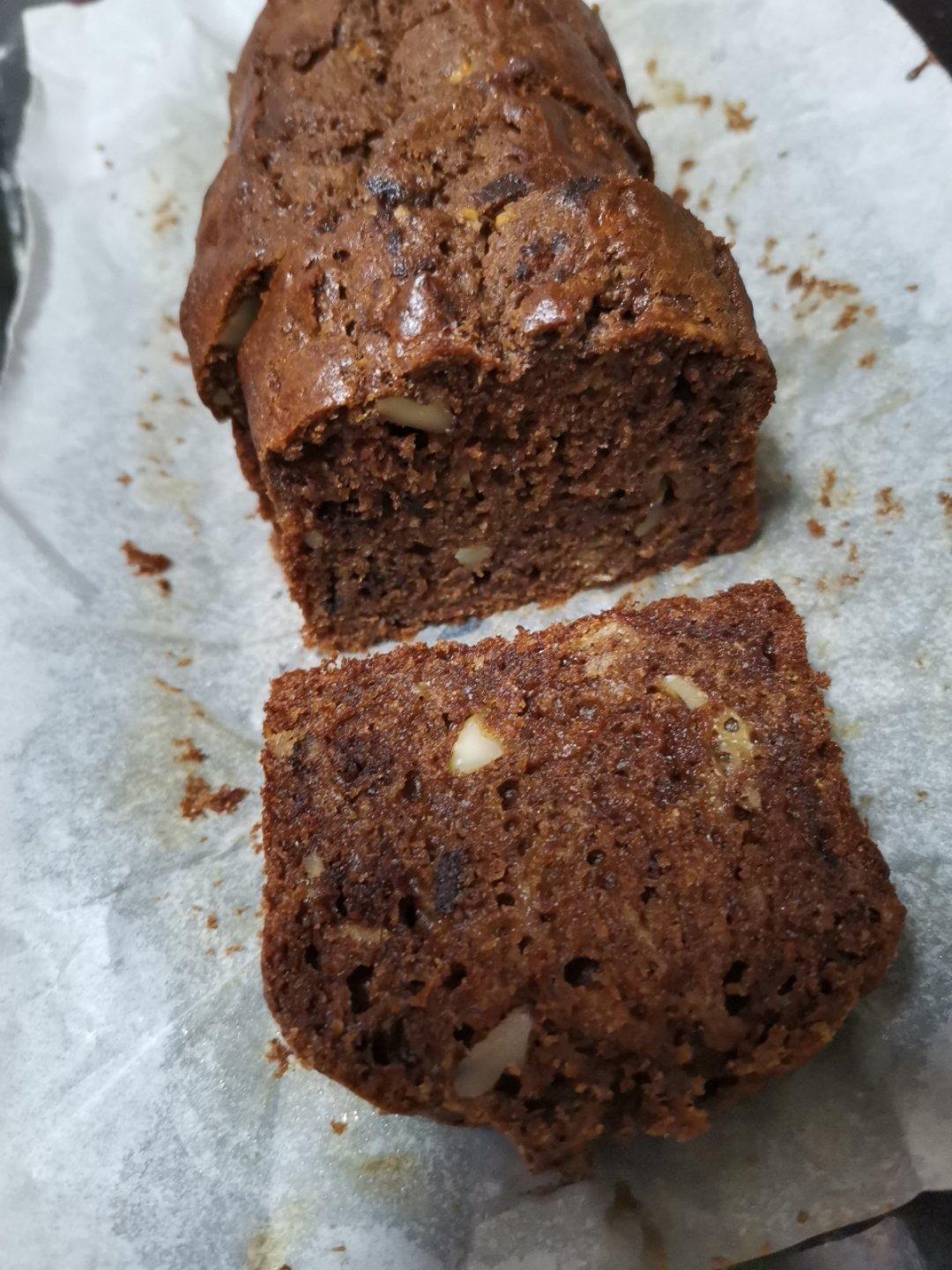 可能是最好吃的香蕉巧克力蛋糕