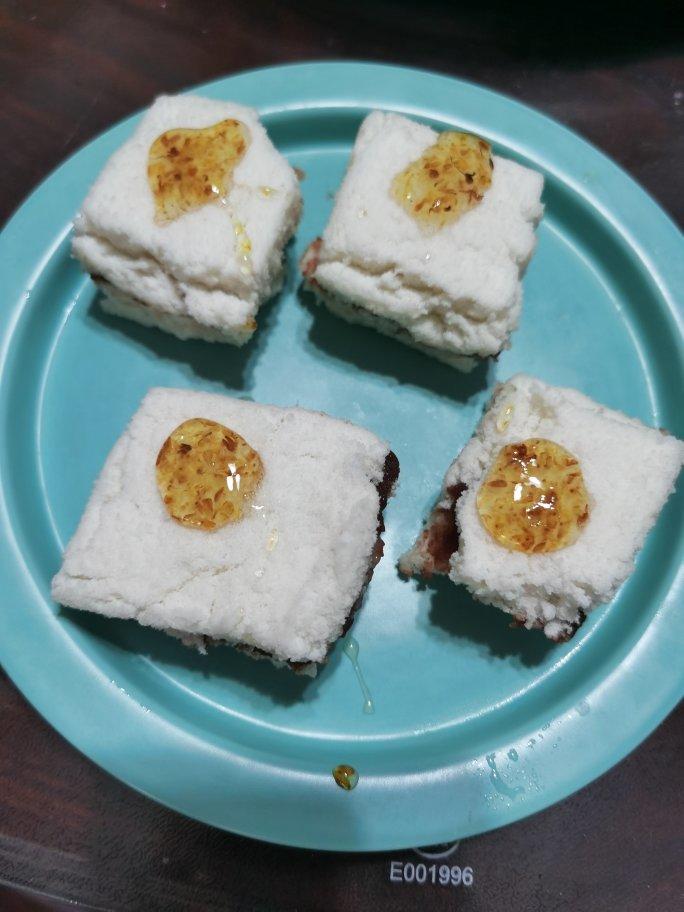 凯伍德厨师机食谱-桂花糕+豆沙松糕