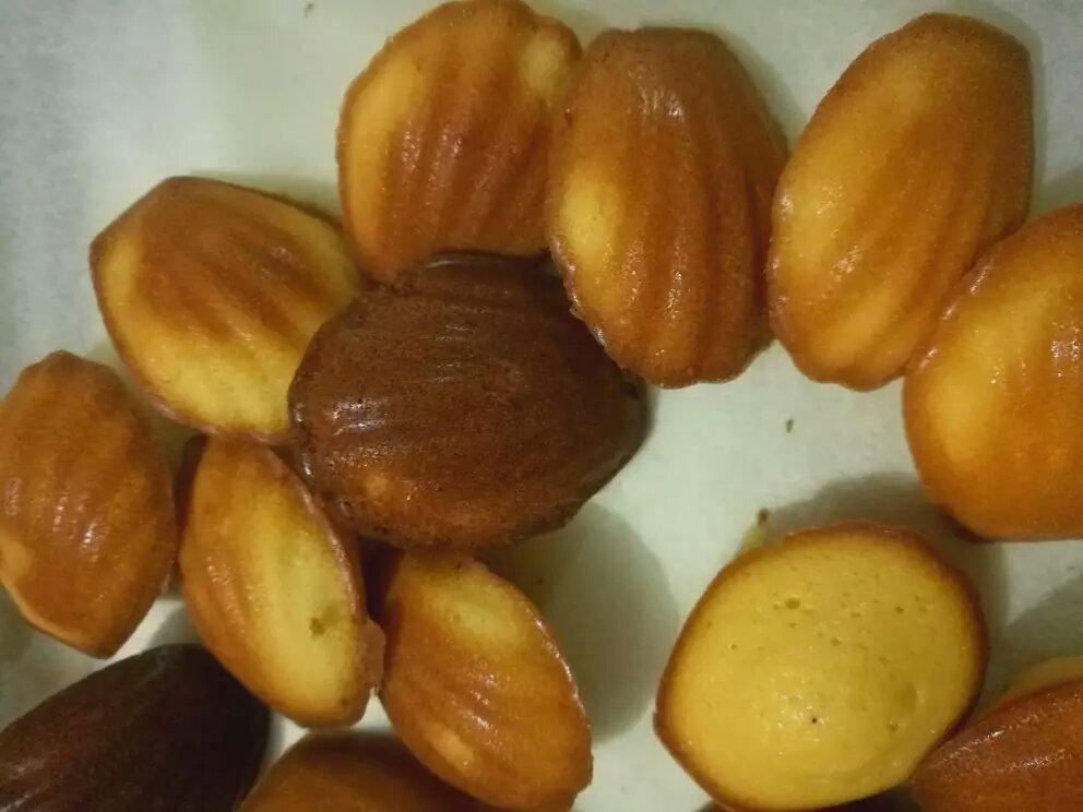 好吃の双色百香果玛德琳