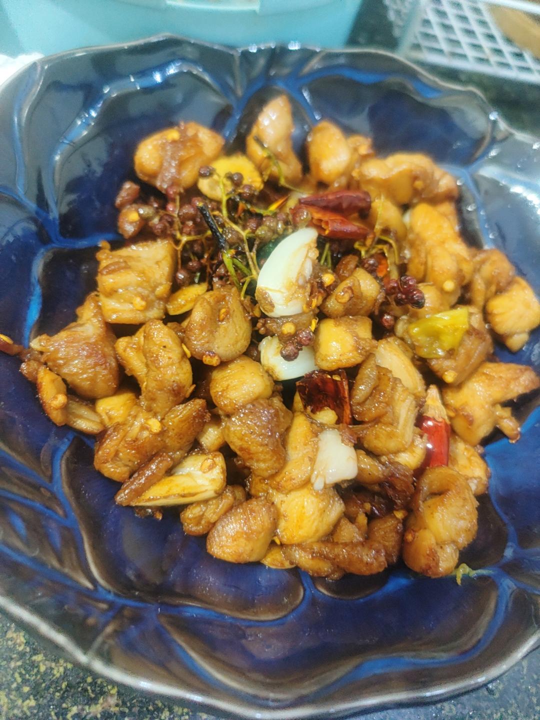 干炒鸡