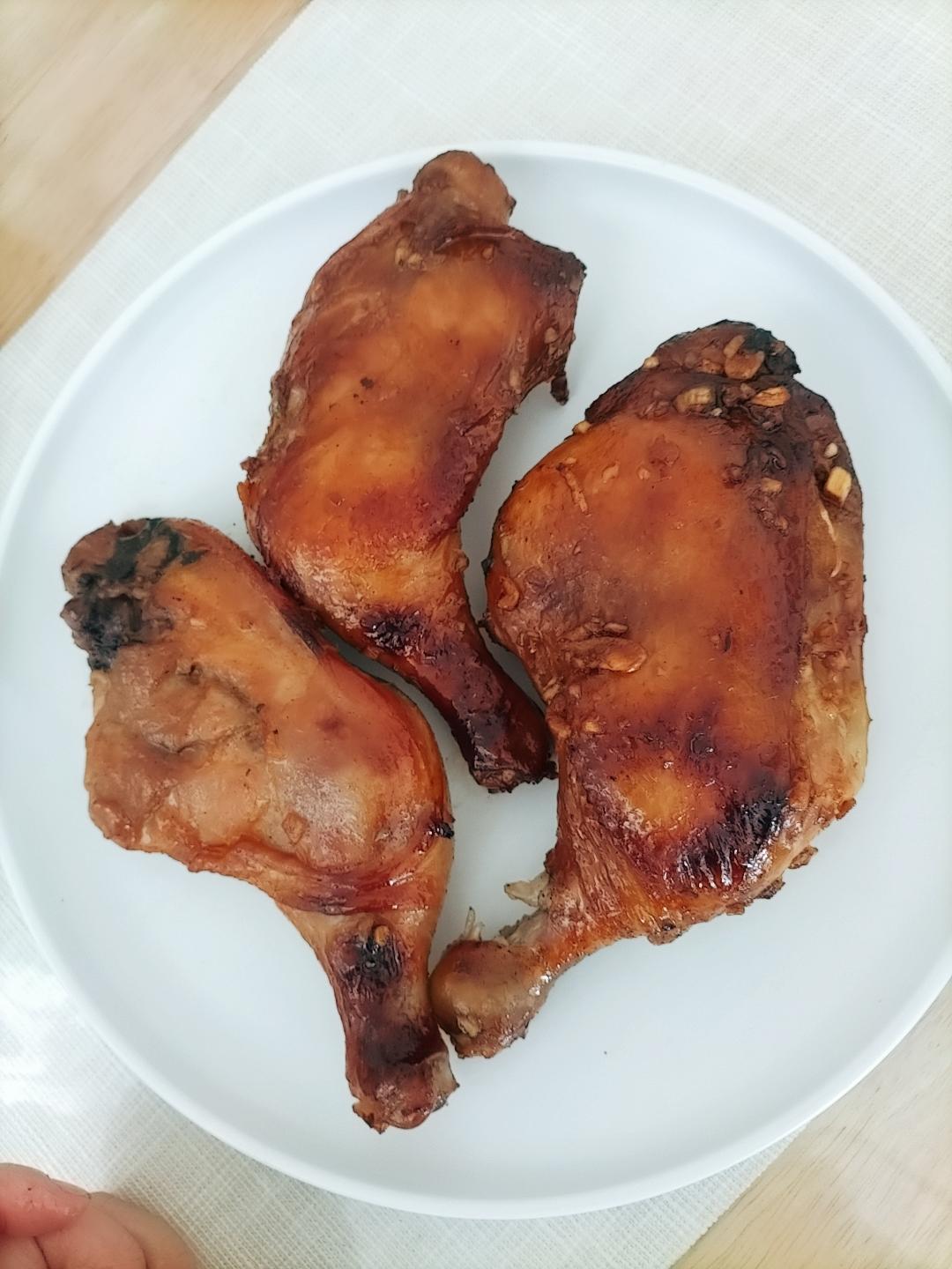 脆皮烤鸡腿